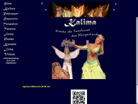 kalima.de Webseite Vorschau