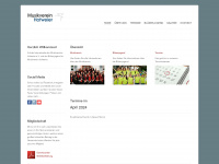 musikverein-hofweier.de Webseite Vorschau