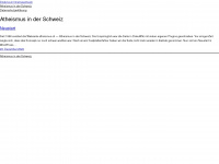 atheismus.ch Webseite Vorschau