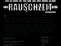 rauschzeit.de Webseite Vorschau