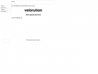velorution.de Webseite Vorschau