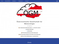 meteorologie.at Webseite Vorschau