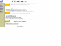 pxserver.com Webseite Vorschau
