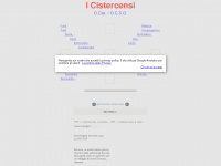 cistercensi.info Webseite Vorschau