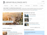 librarybuildings.info Webseite Vorschau