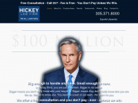 hickeylawfirm.com Webseite Vorschau