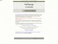 fairplayliga.de Webseite Vorschau