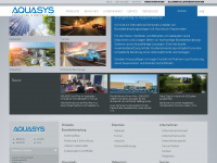 aquasys.at Webseite Vorschau