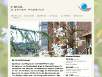 im-bruehl.ch Webseite Vorschau