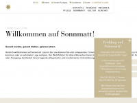 sonnmatt.ch Webseite Vorschau