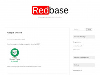 redbase.org Webseite Vorschau
