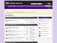 lifestyle-forum.net Webseite Vorschau