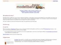 modellbahnfrokler.net Webseite Vorschau