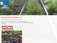 eisenbahnfreunde-borken.de Webseite Vorschau