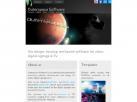 outerspace-software.com Webseite Vorschau