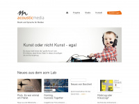 acoustic-media.com Webseite Vorschau