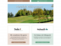 waldhaus-hochwacht.ch Webseite Vorschau
