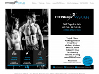 fitnessworld.at Webseite Vorschau