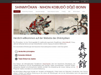 shinmyokan.de Webseite Vorschau