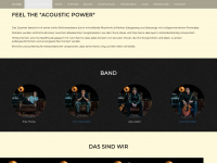 acousticpower.de Webseite Vorschau