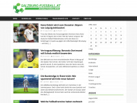 salzburg-fussball.at Webseite Vorschau