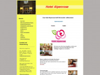hotel-alpenrose.biz Webseite Vorschau
