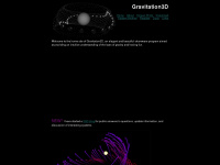 gravitation3d.com Webseite Vorschau