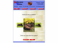 korbwaren-weber.at Webseite Vorschau