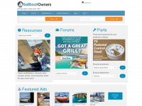sailboatowners.com Webseite Vorschau