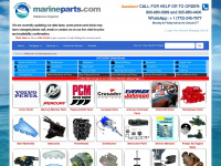 marineparts.com Webseite Vorschau
