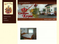 krone-eggenthal.de Webseite Vorschau