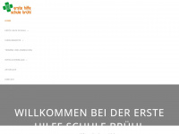 erstehilfeschule-bruehl.de Webseite Vorschau