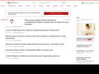 prolekare.cz Webseite Vorschau