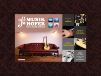 musik-hofer.at Webseite Vorschau