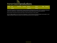 transmissionproductions.co.uk Webseite Vorschau