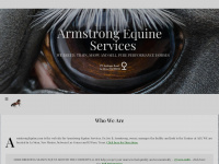 armstrongequine.com Webseite Vorschau