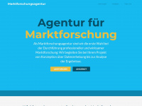marktforschungsagentur.com Webseite Vorschau