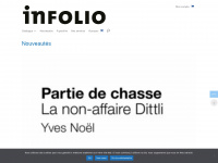 infolio.ch Webseite Vorschau