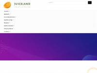 juiceland.co.uk Webseite Vorschau