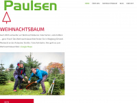 baumschulepaulsen.de Webseite Vorschau