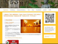 taoinstitut.de Webseite Vorschau