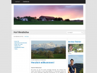 hof-weidhoehe.ch Webseite Vorschau