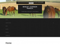 wheat-corner-ranch.de Webseite Vorschau