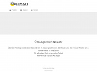 odermatt-handelsag.ch Webseite Vorschau