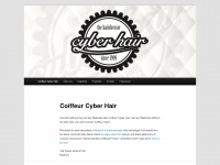 cyberhair.ch Webseite Vorschau