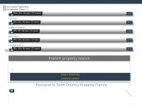 towncountrypropertyfrance.com Webseite Vorschau