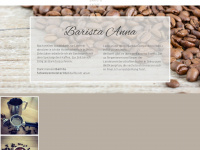 anna-barista.ch Webseite Vorschau