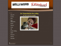 hollywood-katzenhotel.de Webseite Vorschau