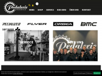 pedalerie.ch Webseite Vorschau