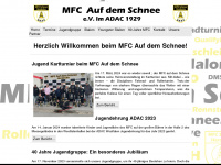 mfc-schnee.de Webseite Vorschau